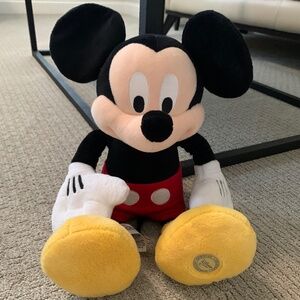 Large Disney Mickey Mouse Stuffed Toy